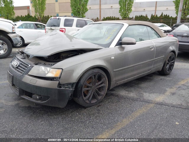 40068189 :رقم المزاد ، WAUAC48H75K001765 vin ، 2005 Audi A4 مزاد بيع
