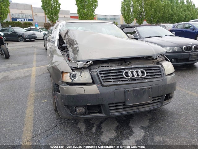 40068189 :رقم المزاد ، WAUAC48H75K001765 vin ، 2005 Audi A4 مزاد بيع