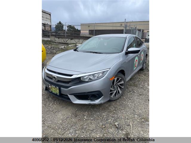 Продаж на аукціоні авто 2018 Honda Civic, vin: 2HGFC2F65JH010529, номер лоту: 40068202