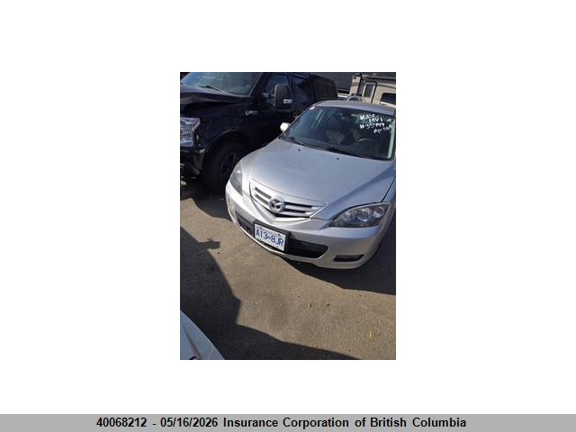 Aukcja sprzedaży 2008 Mazda Mazda3 Gs/gt, vin: JM1BK343181134126, numer aukcji: 40068212