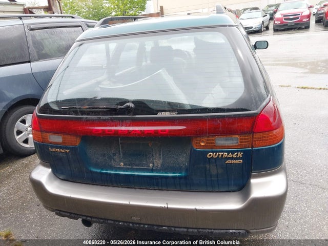 1997 Subaru Outback Limited მანქანა იყიდება აუქციონზე, vin: 4S3BG685XV7644675, აუქციონის ნომერი: 40068220