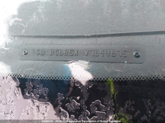 1997 Subaru Outback Limited მანქანა იყიდება აუქციონზე, vin: 4S3BG685XV7644675, აუქციონის ნომერი: 40068220
