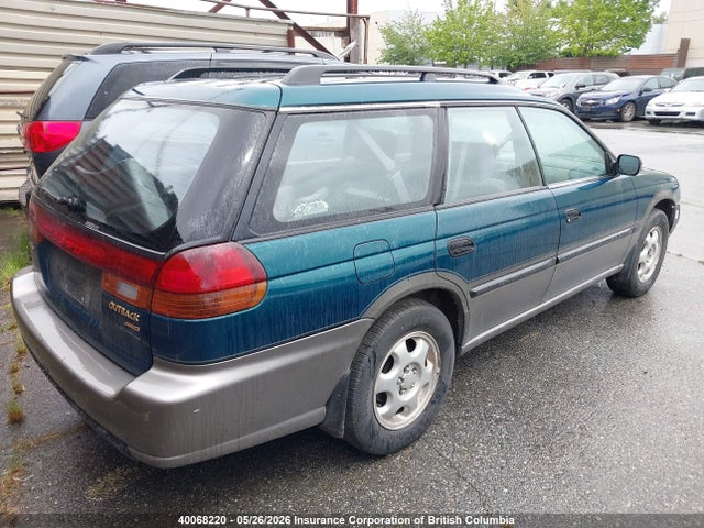 1997 Subaru Outback Limited მანქანა იყიდება აუქციონზე, vin: 4S3BG685XV7644675, აუქციონის ნომერი: 40068220