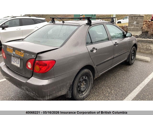 40068221 :رقم المزاد ، 2T1BR32E03C763123 vin ، 2003 Toyota Corolla Ce/le/sport مزاد بيع
