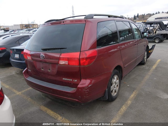 40054731 :رقم المزاد ، 5TDZA23C14S045408 vin ، 2004 Toyota Sienna Ce/le مزاد بيع