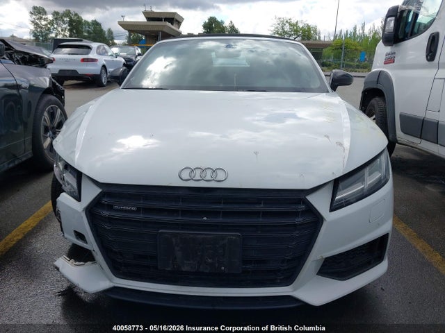 2017 Audi Tt მანქანა იყიდება აუქციონზე, vin: TRUT5CFV2H1021172, აუქციონის ნომერი: 40058773