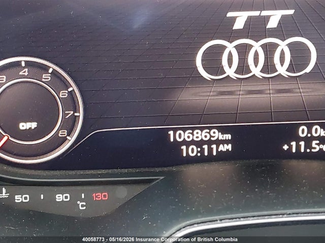 2017 Audi Tt მანქანა იყიდება აუქციონზე, vin: TRUT5CFV2H1021172, აუქციონის ნომერი: 40058773