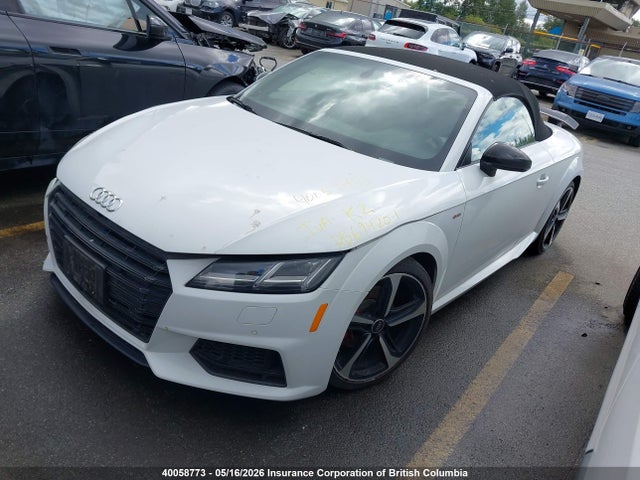 2017 Audi Tt მანქანა იყიდება აუქციონზე, vin: TRUT5CFV2H1021172, აუქციონის ნომერი: 40058773
