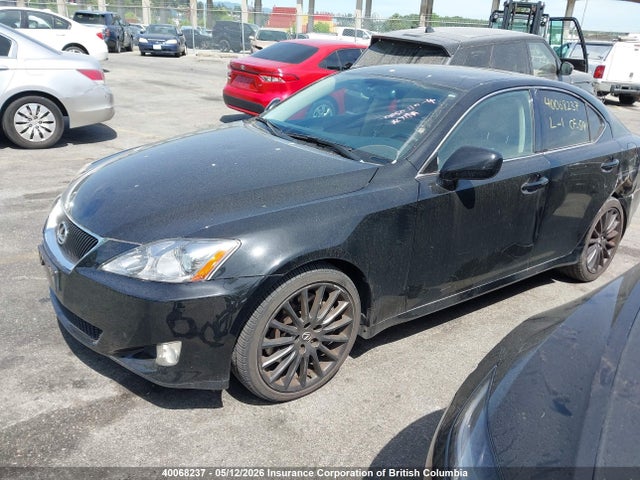 Aukcja sprzedaży 2007 Lexus Is 350, vin: JTHBE262372008251, numer aukcji: 40068237