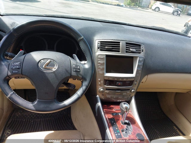 Aukcja sprzedaży 2007 Lexus Is 350, vin: JTHBE262372008251, numer aukcji: 40068237