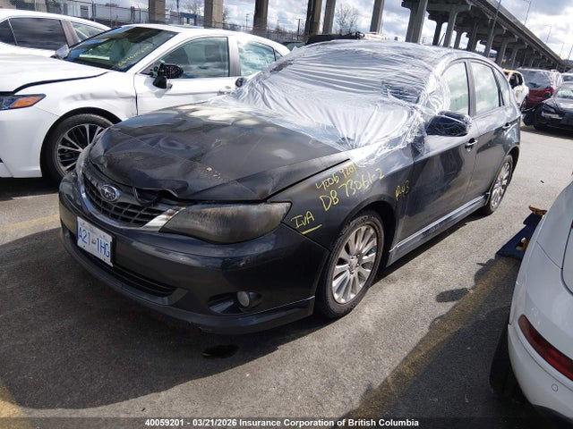 Продажа на аукционе авто 2008 Subaru Impreza 2.5i, vin: JF1GH626X8H809844, номер лота: 40059201
