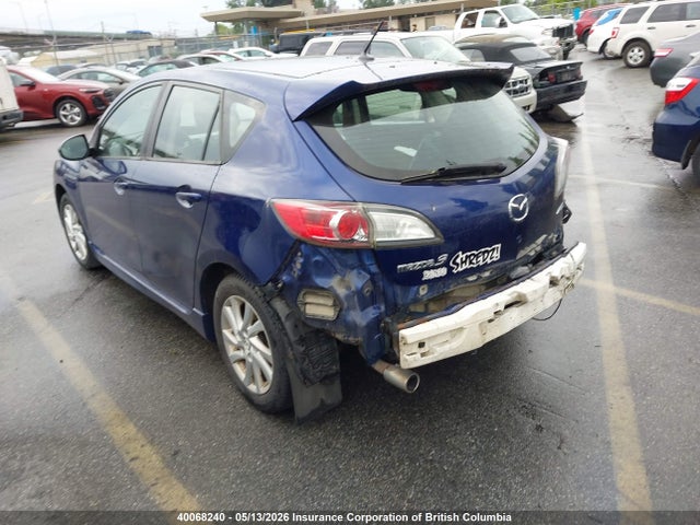 2012 Mazda Mazda3 Gs-sky მანქანა იყიდება აუქციონზე, vin: JM1BL1L79C1619306, აუქციონის ნომერი: 40068240