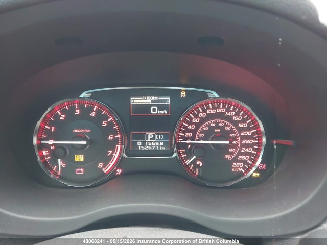 JF1VA1L6XG8826655 Subaru Wrx Sport Package/sport-tech Package