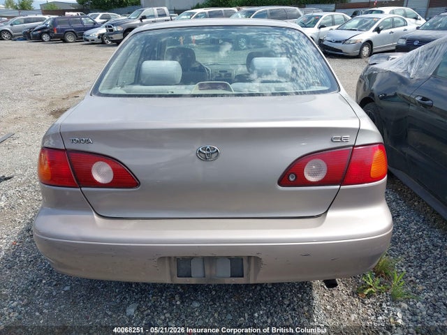 Aukcja sprzedaży 2002 Toyota Corolla Ce/le/s, vin: 2T1BR12E72C867742, numer aukcji: 40068251