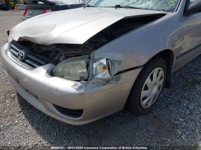 Aukcja sprzedaży 2002 Toyota Corolla Ce/le/s, vin: 2T1BR12E72C867742, numer aukcji: 40068251