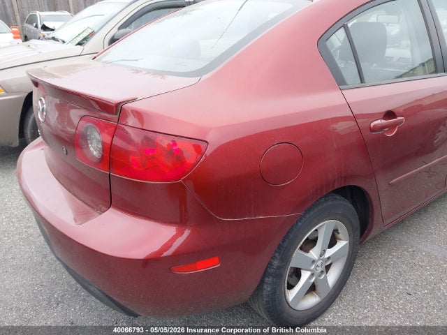 40066793 :رقم المزاد ، JM1BK12F961492458 vin ، 2006 Mazda 3 I مزاد بيع