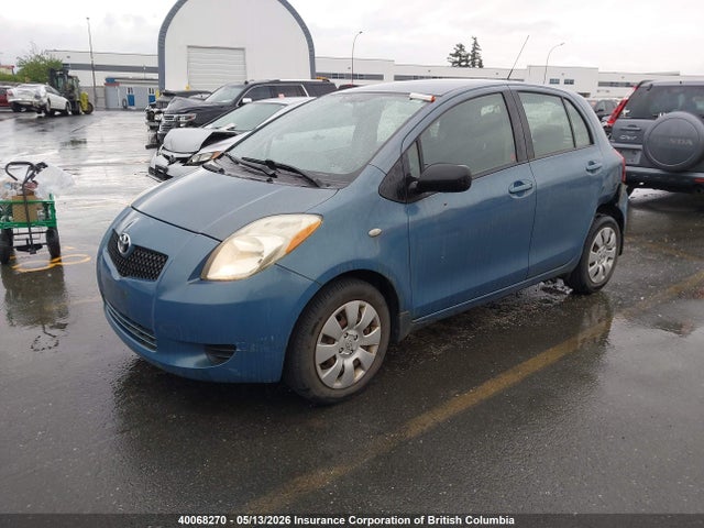 Продаж на аукціоні авто 2008 Toyota Yaris, vin: JTDKT923485200907, номер лоту: 40068270