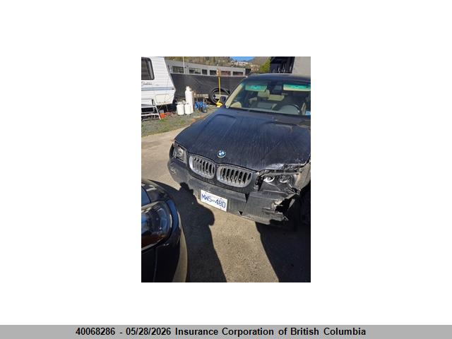 2004 Bmw X3 მანქანა იყიდება აუქციონზე, vin: WBXPA93404WA60660, აუქციონის ნომერი: 40068286