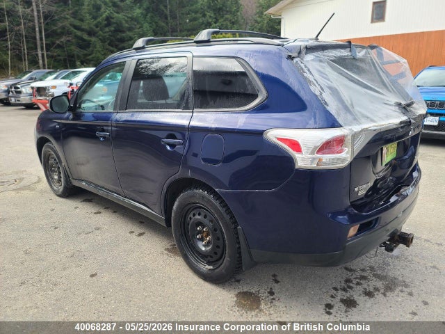 40068287 :رقم المزاد ، JA4JZ3AX5EZ604521 vin ، 2014 Mitsubishi Outlander Se مزاد بيع