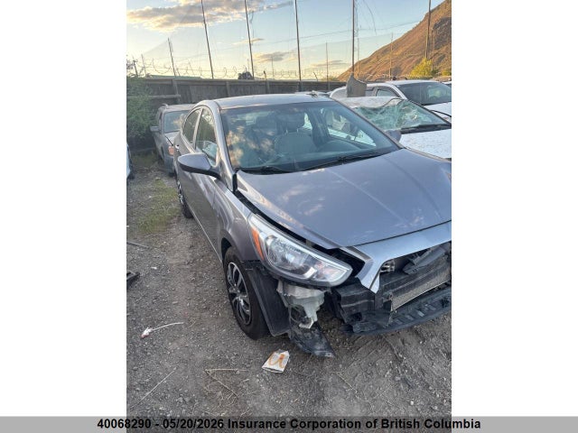 2016 Hyundai Accent Se მანქანა იყიდება აუქციონზე, vin: KMHCT4AE1GU067825, აუქციონის ნომერი: 40068290