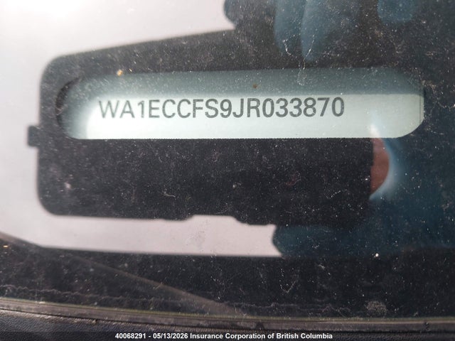 WA1ECCFS9JR033870 Audi Q3