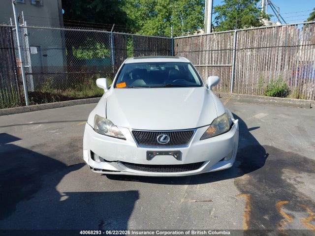Продажа на аукционе авто 2007 Lexus Is 250, vin: JTHBK262975039723, номер лота: 40068293