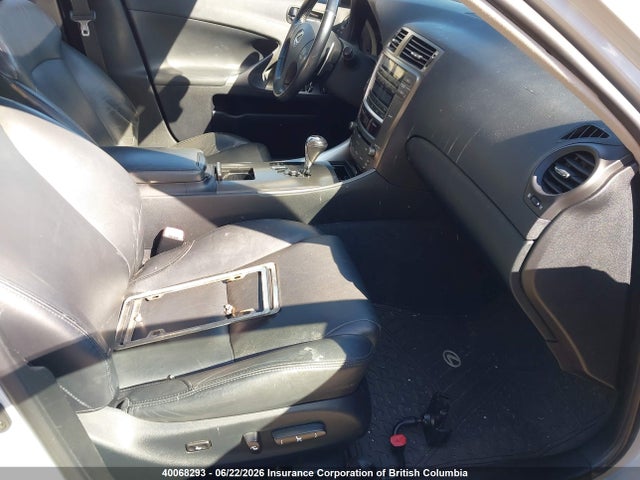 Продажа на аукционе авто 2007 Lexus Is 250, vin: JTHBK262975039723, номер лота: 40068293