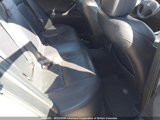 Продажа на аукционе авто 2007 Lexus Is 250, vin: JTHBK262975039723, номер лота: 40068293