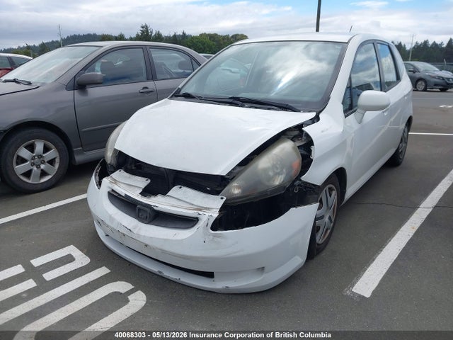 2008 Honda Fit მანქანა იყიდება აუქციონზე, vin: JHMGD38428S810675, აუქციონის ნომერი: 40068303