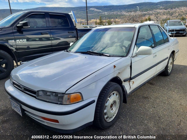 40068312 :رقم المزاد ، JHMCB767XNC812737 vin ، 1992 Honda Accord Ex/ex-r مزاد بيع