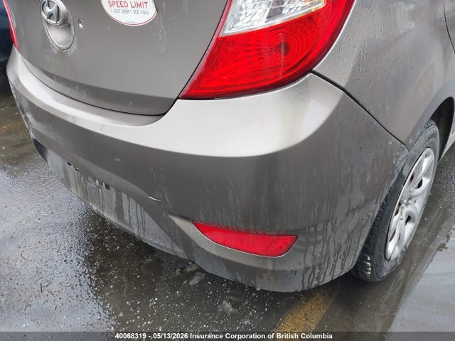 2013 Hyundai Accent Gls/gs მანქანა იყიდება აუქციონზე, vin: KMHCT5AE4DU109129, აუქციონის ნომერი: 40068319