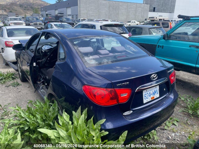 2010 Hyundai Elantra Blue/gls/se მანქანა იყიდება აუქციონზე, vin: KMHDU4BD9AU830687, აუქციონის ნომერი: 40068340