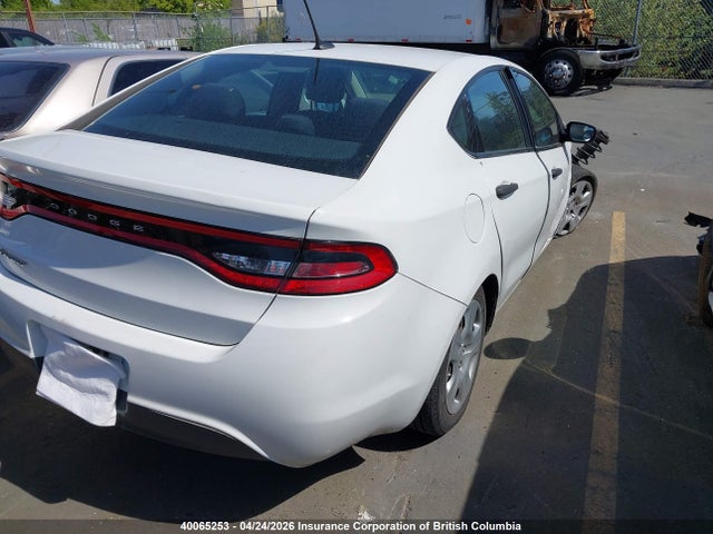 2015 Dodge Dart Se მანქანა იყიდება აუქციონზე, vin: 1C3CDFAA6FD407659, აუქციონის ნომერი: 40065253