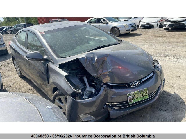 Продажа на аукционе авто 2012 Hyundai Elantra Gls/limited, vin: 5NPDH4AE5CH145828, номер лота: 40068358