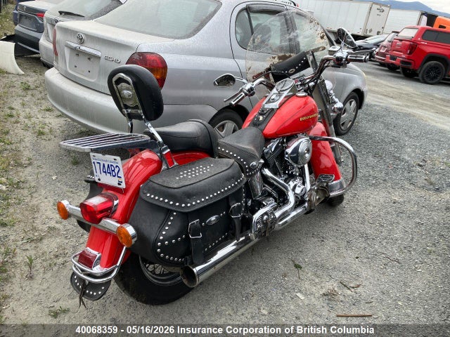 40068359 :رقم المزاد ، 1HD1BJY17YY042789 vin ، 2000 Harley-davidson Flstc مزاد بيع