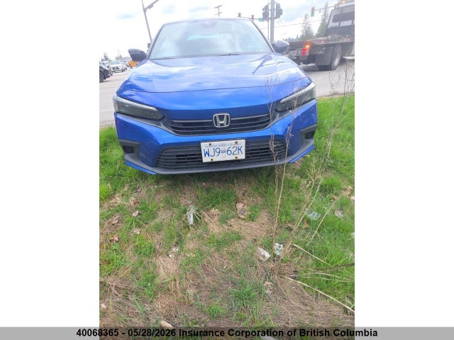 2023 Honda Civic მანქანა იყიდება აუქციონზე, vin: 2HGFE2F5XPH100706, აუქციონის ნომერი: 40068365