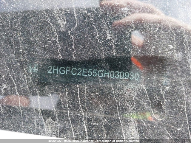 Продаж на аукціоні авто 2016 Honda Civic Lx, vin: 2HGFC2E55GH030930, номер лоту: 40061622