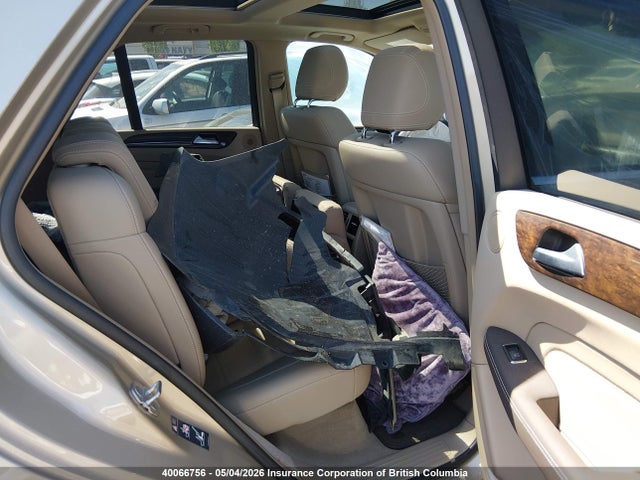 40066756 :رقم المزاد ، 4JGDA5HB6CA023973 vin ، 2012 Mercedes-benz Ml 350 4matic مزاد بيع