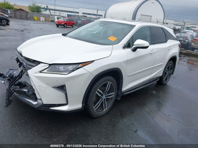 Продажа на аукционе авто 2018 Lexus Rx 450h L Base/450h L Luxury, vin: JTJDGKCA4J2001944, номер лота: 40068379