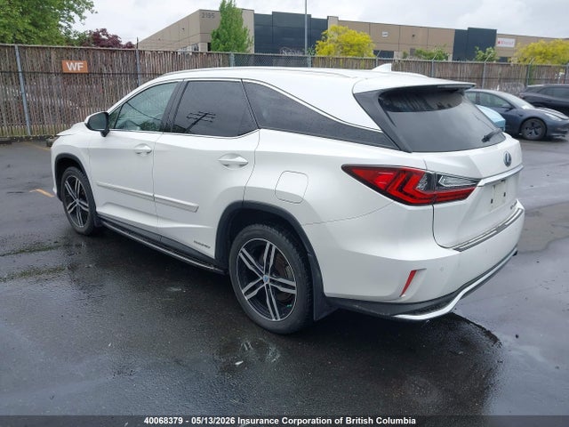 Продажа на аукционе авто 2018 Lexus Rx 450h L Base/450h L Luxury, vin: JTJDGKCA4J2001944, номер лота: 40068379