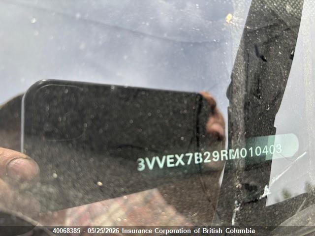 Aukcja sprzedaży 2024 Volkswagen Taos, vin: 3VVEX7B29RM010403, numer aukcji: 40068385
