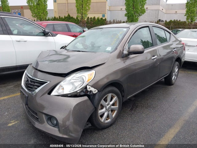 2012 Nissan Versa მანქანა იყიდება აუქციონზე, vin: 3N1CN7AP1CL800478, აუქციონის ნომერი: 40068406