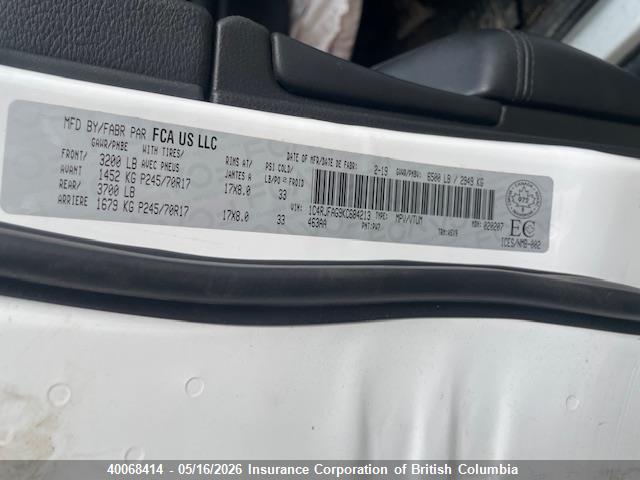 1C4RJFAG9KC684213 Jeep Grand Cherokee Laredo
