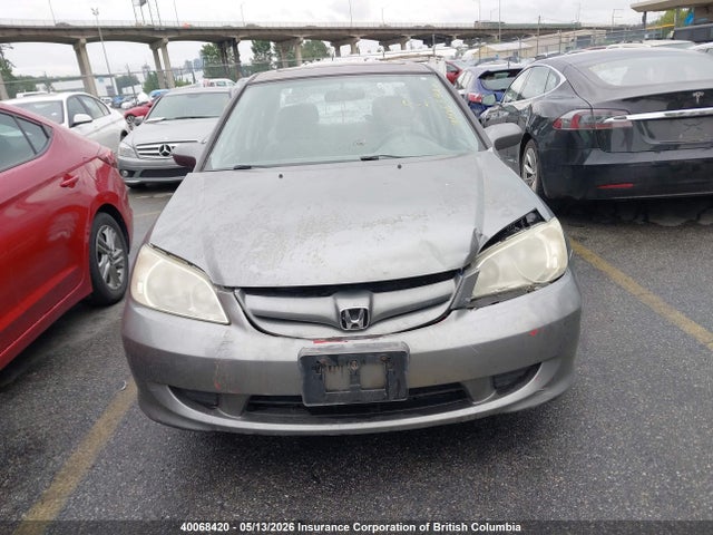 2005 Honda Civic მანქანა იყიდება აუქციონზე, vin: 2HGES16685H035584, აუქციონის ნომერი: 40068420