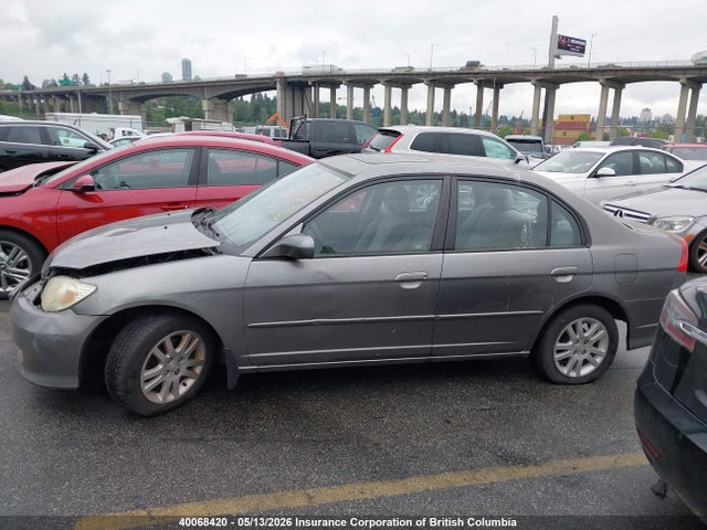 2005 Honda Civic მანქანა იყიდება აუქციონზე, vin: 2HGES16685H035584, აუქციონის ნომერი: 40068420