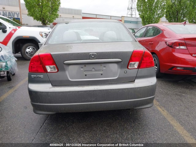 2005 Honda Civic მანქანა იყიდება აუქციონზე, vin: 2HGES16685H035584, აუქციონის ნომერი: 40068420