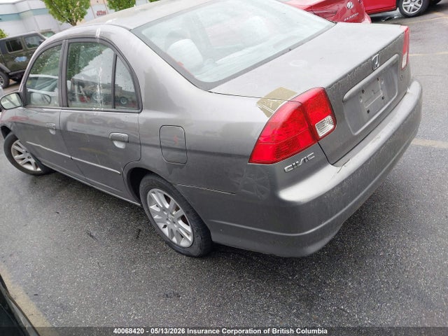 2005 Honda Civic მანქანა იყიდება აუქციონზე, vin: 2HGES16685H035584, აუქციონის ნომერი: 40068420