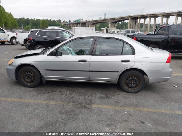 Продажа на аукционе авто 2001 Honda Civic, vin: 2HGES16371H925347, номер лота: 40068421