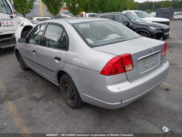 Продажа на аукционе авто 2001 Honda Civic, vin: 2HGES16371H925347, номер лота: 40068421