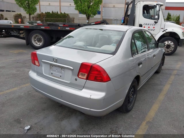 Продажа на аукционе авто 2001 Honda Civic, vin: 2HGES16371H925347, номер лота: 40068421